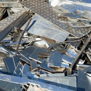Aluminium restafval